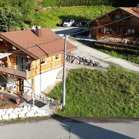 Chalet Anzac Chalet 5 Etoiles En Rondins Tout Neuf Unique Dans Les Aravis Les Villards-sur-Thônes Dış mekan fotoğraf