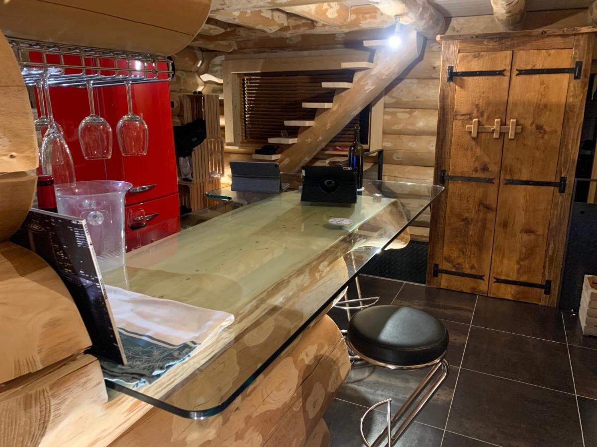 Chalet Anzac Chalet 5 Etoiles En Rondins Tout Neuf Unique Dans Les Aravis Les Villards-sur-Thônes Dış mekan fotoğraf