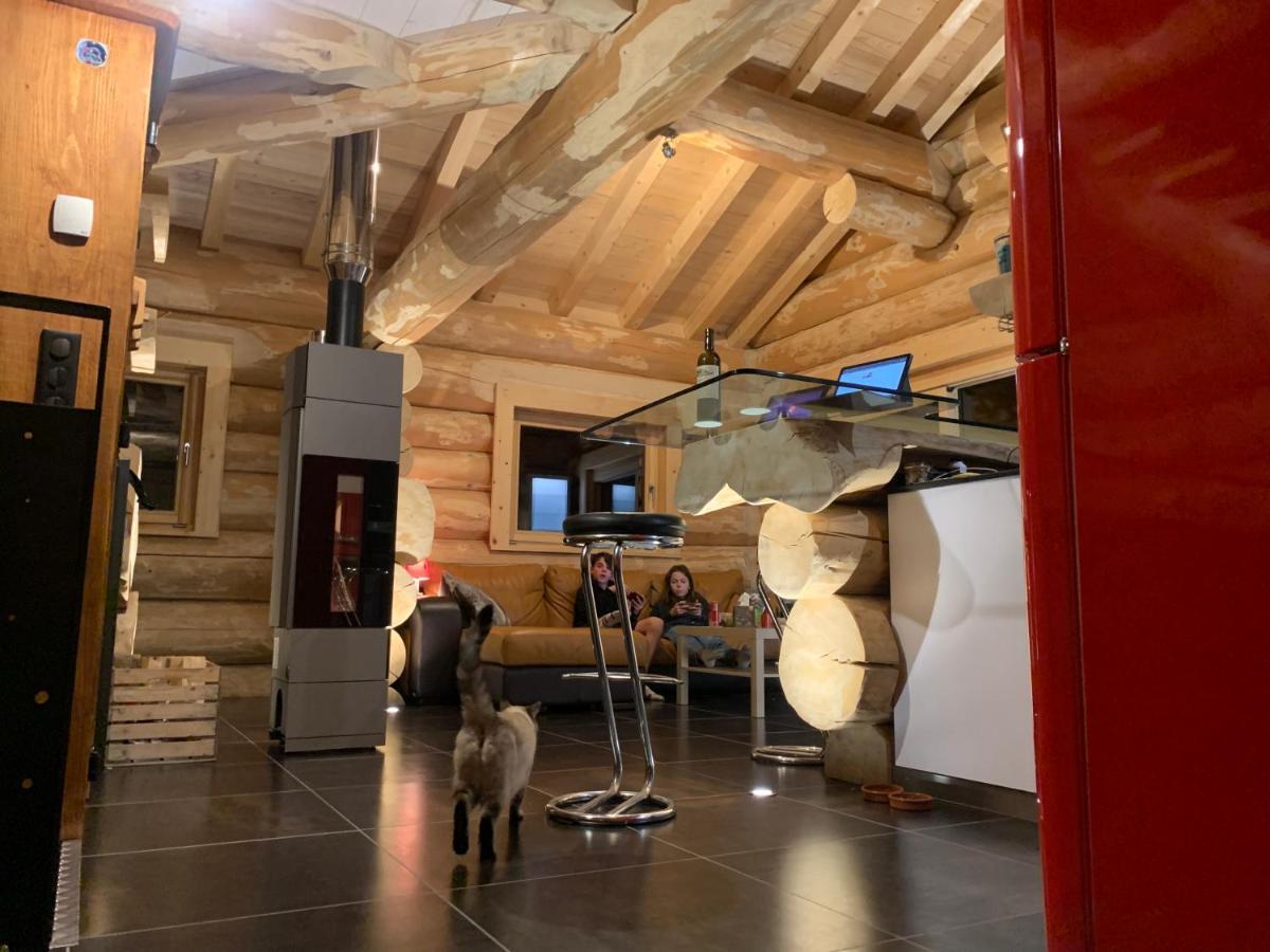 Chalet Anzac Chalet 5 Etoiles En Rondins Tout Neuf Unique Dans Les Aravis Les Villards-sur-Thônes Dış mekan fotoğraf