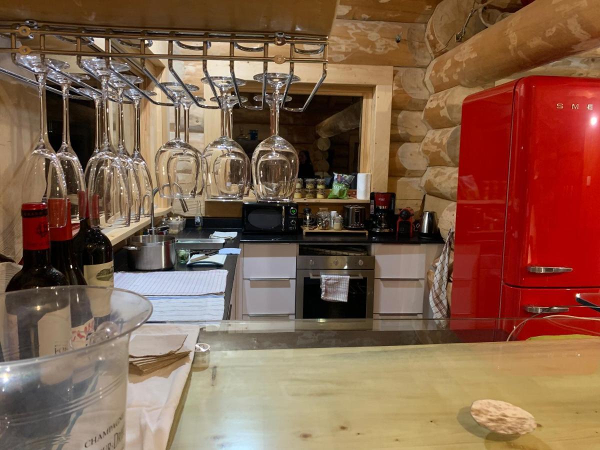 Chalet Anzac Chalet 5 Etoiles En Rondins Tout Neuf Unique Dans Les Aravis Les Villards-sur-Thônes Dış mekan fotoğraf