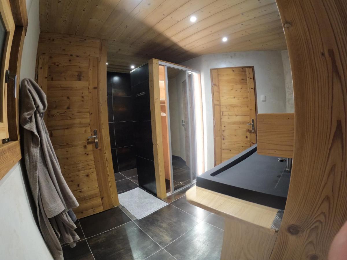 Chalet Anzac Chalet 5 Etoiles En Rondins Tout Neuf Unique Dans Les Aravis Les Villards-sur-Thônes Dış mekan fotoğraf