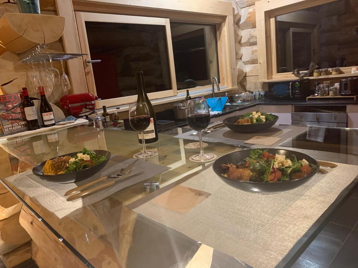 Chalet Anzac Chalet 5 Etoiles En Rondins Tout Neuf Unique Dans Les Aravis Les Villards-sur-Thônes Dış mekan fotoğraf