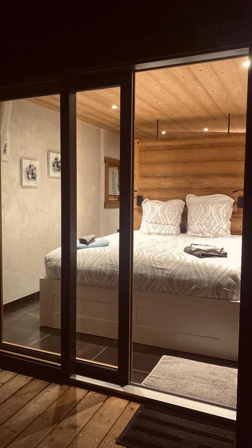 Chalet Anzac Chalet 5 Etoiles En Rondins Tout Neuf Unique Dans Les Aravis Les Villards-sur-Thônes Dış mekan fotoğraf