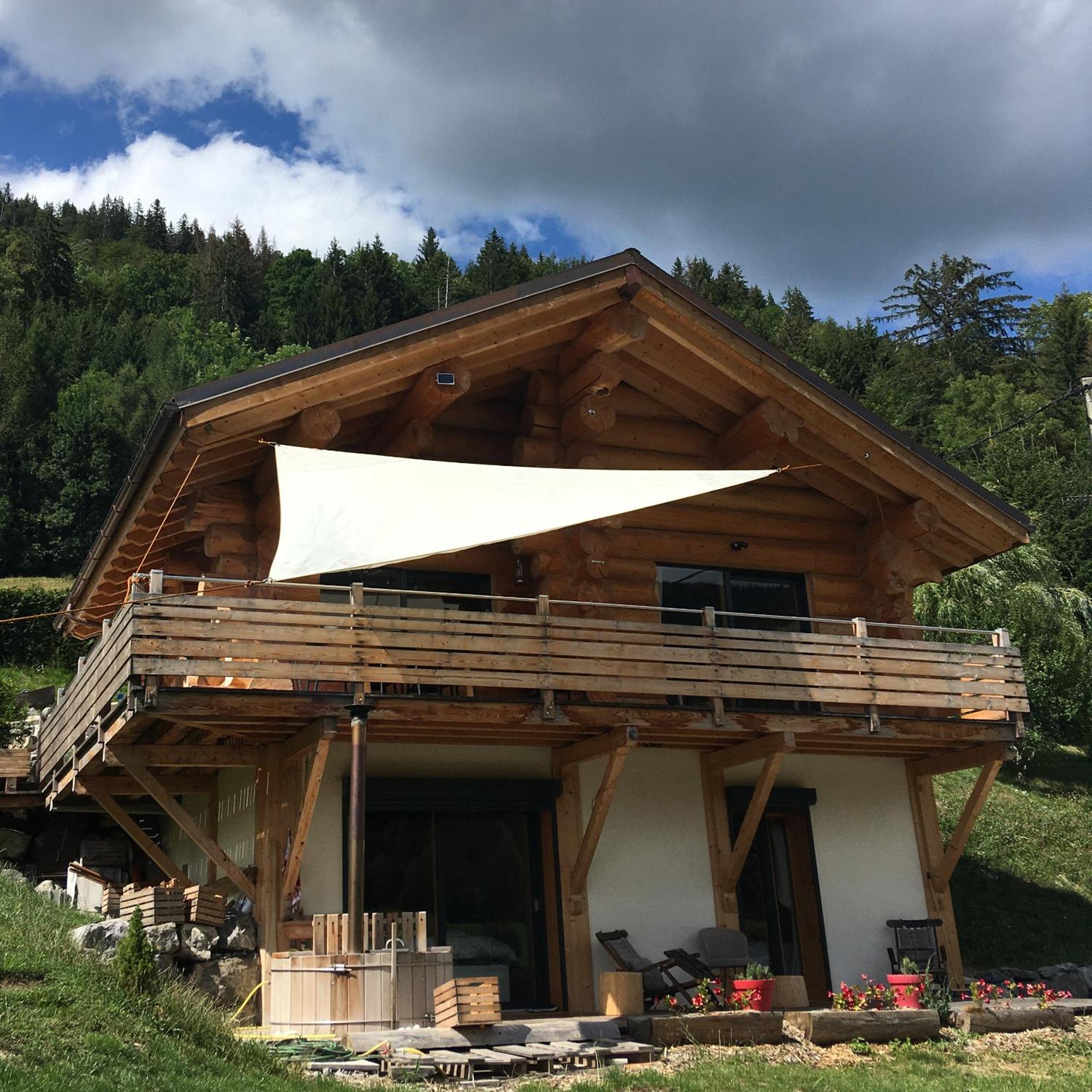 Chalet Anzac Chalet 5 Etoiles En Rondins Tout Neuf Unique Dans Les Aravis Les Villards-sur-Thônes Dış mekan fotoğraf